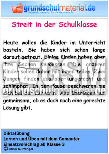 Diktat - Streit in der Schulklasse.zip